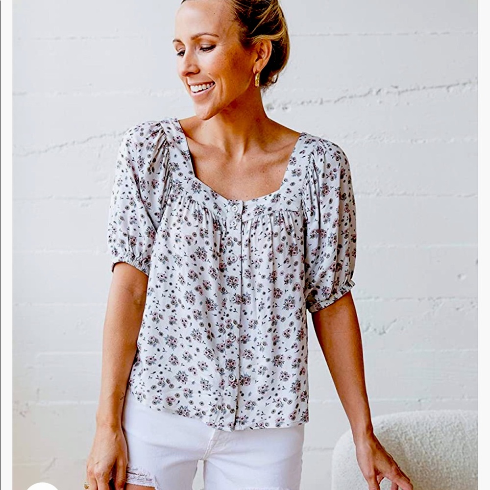 Amazon x Jacey Duprie Top NWOT
